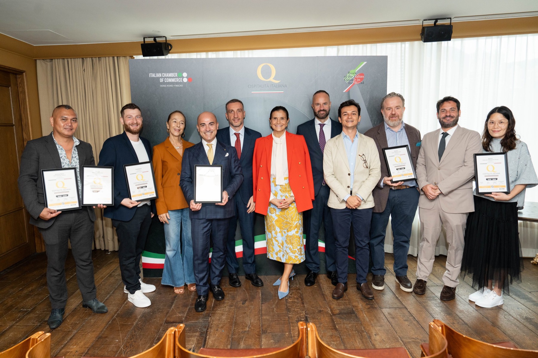 Ospitalità Italiana Recognition Awards Ceremony